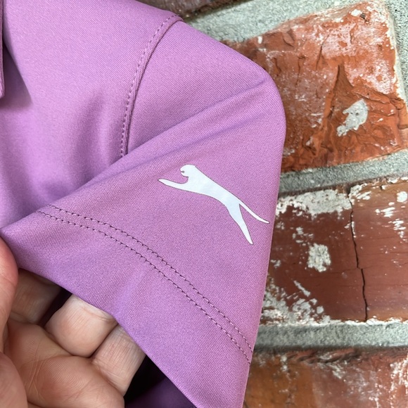 Slazenger Lavender Women's golf Shirt Size XS - Picture 6 of 6
